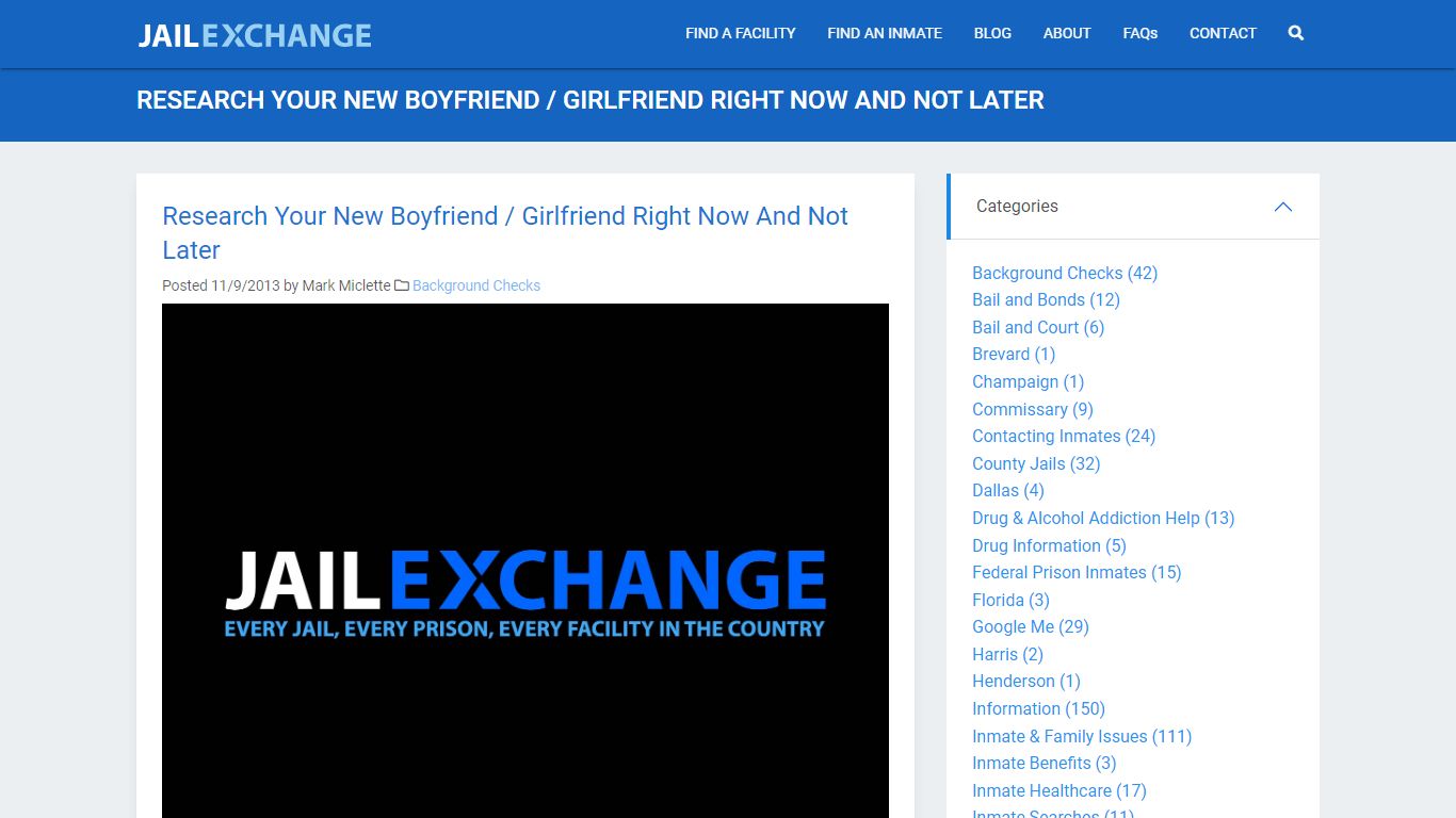 Research Your New Boyfriend / Girlfriend Right Now And Not Later